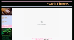 Desktop Screenshot of magic-fingers.net